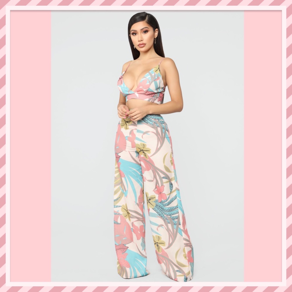 New Tropical Pants Set